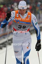07.03.2012, Drammen, Norway (NOR): Kein Einaste (EST), Fischer, Rottefella, Swix  - FIS world cup cross-country, individual sprint, Drammen (NOR). www.nordicfocus.com. © Hemmersbach/NordicFocus. Every downloaded picture is fee-liable.