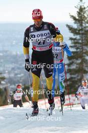 10.03.2012, Oslo, Norway (NOR): Axel Teichmann (GER), Madshus, Rottefella, Swix, adidas, Toko  - FIS world cup cross-country, mass men, Oslo (NOR). www.nordicfocus.com. © Hemmersbach/NordicFocus. Every downloaded picture is fee-liable.