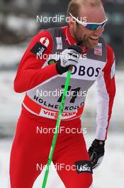 10.03.2012, Oslo, Norway (NOR): Odd-Bjoern Hjelmeset (NOR), Madshus, Rottefella, KV+, Alpina  - FIS world cup cross-country, mass men, Oslo (NOR). www.nordicfocus.com. © Hemmersbach/NordicFocus. Every downloaded picture is fee-liable.