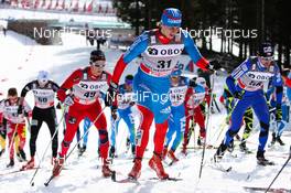 10.03.2012, Oslo, Norway (NOR): Alexander Bessmertnykh (RUS), Madshus, Swix, Alpina, Rottefella, Adidas  - FIS world cup cross-country, mass men, Oslo (NOR). www.nordicfocus.com. Â© Laiho/NordicFocus. Every downloaded picture is fee-liable.