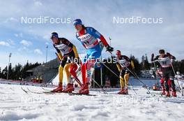 10.03.2012, Oslo, Norway (NOR): (l-r) Tim Tscharnke (GER), Fischer, Swix, Alpina, Rottefella, Adidas and  Alexander Bessmertnykh (RUS), Madshus, Swix, Alpina, Rottefella, Adidas - FIS world cup cross-country, mass men, Oslo (NOR). www.nordicfocus.com. Â© Laiho/NordicFocus. Every downloaded picture is fee-liable.