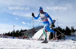 10.03.2012, Oslo, Norway (NOR):  Giovanni Gullo (ITA), Rossignol - FIS world cup cross-country, mass men, Oslo (NOR). www.nordicfocus.com. Â© Laiho/NordicFocus. Every downloaded picture is fee-liable.