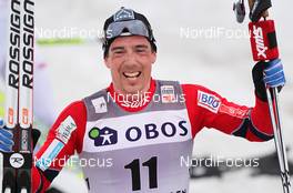 10.03.2012, Oslo, Norway (NOR): Eldar Roenning (NOR), Rorrignol, Swix, Rottefella  - FIS world cup cross-country, mass men, Oslo (NOR). www.nordicfocus.com. Â© Laiho/NordicFocus. Every downloaded picture is fee-liable.
