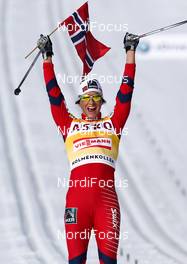 11.03.2012, Oslo, Norway (NOR): Marit Bjoergen (NOR), Fischer, Swix, Rottefella  - FIS world cup cross-country, 30km mass women, Oslo (NOR). www.nordicfocus.com. Â© Laiho/NordicFocus. Every downloaded picture is fee-liable.