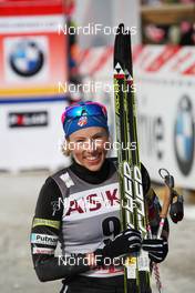 11.03.2012, Oslo, Norway (NOR): Kikkan Randall (USA), Fischer, Salomon, Swix  - FIS world cup cross-country, mass women, Oslo (NOR). www.nordicfocus.com. © Hemmersbach/NordicFocus. Every downloaded picture is fee-liable.