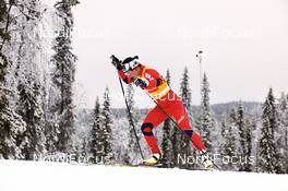 24.11.2012, Gaellivare, Sweden (SWE): Marit Bjoergen (NOR) - FIS world cup cross-country, 10km women, Gaellivare (SWE). www.nordicfocus.com. © Felgenhauer/NordicFocus. Every downloaded picture is fee-liable.