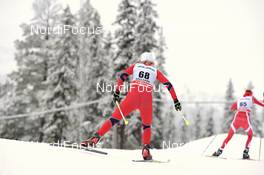 24.11.2012, Gaellivare, Sweden (SWE): Vibeke Skofterud (NOR) - FIS world cup cross-country, 10km women, Gaellivare (SWE). www.nordicfocus.com. © Felgenhauer/NordicFocus. Every downloaded picture is fee-liable.