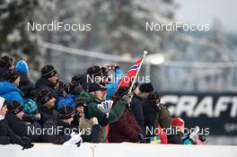 25.11.2012, Gaellivare, Sweden (SWE): norwegian fans - FIS world cup cross-country, 4x7,5km men, Gaellivare (SWE). www.nordicfocus.com. © Felgenhauer/NordicFocus. Every downloaded picture is fee-liable.