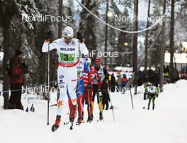 25.11.2012, Gaellivare, Sweden (SWE): Johan Olsson (SWE) - FIS world cup cross-country, 4x7,5km men, Gaellivare (SWE). www.nordicfocus.com. © Felgenhauer/NordicFocus. Every downloaded picture is fee-liable.