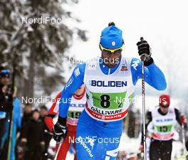 25.11.2012, Gaellivare, Sweden (SWE): Giorgio Di Centa (ITA) - FIS world cup cross-country, 4x7,5km men, Gaellivare (SWE). www.nordicfocus.com. © Felgenhauer/NordicFocus. Every downloaded picture is fee-liable.