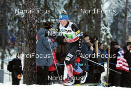 25.11.2012, Gaellivare, Sweden (SWE): Kikkan Randall (USA) - FIS world cup cross-country, 4x5km women, Gaellivare (SWE). www.nordicfocus.com. © Felgenhauer/NordicFocus. Every downloaded picture is fee-liable.