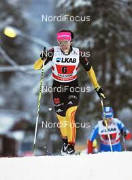 25.11.2012, Gaellivare, Sweden (SWE): Katrin Zeller (GER) - FIS world cup cross-country, 4x5km women, Gaellivare (SWE). www.nordicfocus.com. © Felgenhauer/NordicFocus. Every downloaded picture is fee-liable.