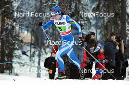 25.11.2012, Gaellivare, Sweden (SWE): Kerttu Niskanen (FIN) - FIS world cup cross-country, 4x5km women, Gaellivare (SWE). www.nordicfocus.com. © Felgenhauer/NordicFocus. Every downloaded picture is fee-liable.