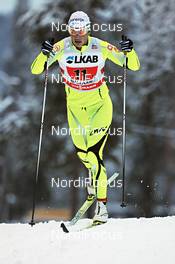 25.11.2012, Gaellivare, Sweden (SWE): Katja Visnar (SLO) - FIS world cup cross-country, 4x5km women, Gaellivare (SWE). www.nordicfocus.com. © Felgenhauer/NordicFocus. Every downloaded picture is fee-liable.