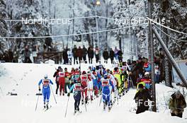 25.11.2012, Gaellivare, Sweden (SWE): women's start - FIS world cup cross-country, 4x5km women, Gaellivare (SWE). www.nordicfocus.com. © Felgenhauer/NordicFocus. Every downloaded picture is fee-liable.