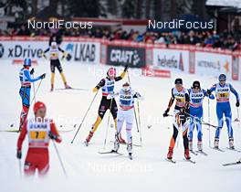 25.11.2012, Gaellivare, Sweden (SWE): handovers - FIS world cup cross-country, 4x5km women, Gaellivare (SWE). www.nordicfocus.com. © Felgenhauer/NordicFocus. Every downloaded picture is fee-liable.