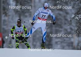 01.12.2012, Kuusamo, Finland (FIN):  Anti Saarepuu (EST), Fischer, Swix, Rottefella - FIS world cup cross-country, 10km men, Kuusamo (FIN). www.nordicfocus.com. © Laiho/NordicFocus. Every downloaded picture is fee-liable.