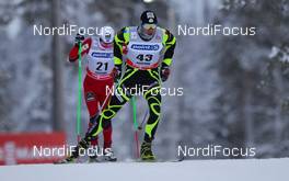 01.12.2012, Kuusamo, Finland (FIN):  Maurice Manificat (FRA), Fischer, Swix, Rottefella, One Way - FIS world cup cross-country, 10km men, Kuusamo (FIN). www.nordicfocus.com. © Laiho/NordicFocus. Every downloaded picture is fee-liable.