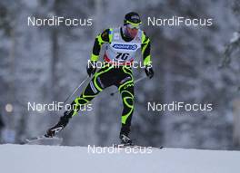 01.12.2012, Kuusamo, Finland (FIN): Ivan Boiteux Perillat (FRA), Rossignol, Swix, Rottefella, One Way  - FIS world cup cross-country, 10km men, Kuusamo (FIN). www.nordicfocus.com. © Laiho/NordicFocus. Every downloaded picture is fee-liable.