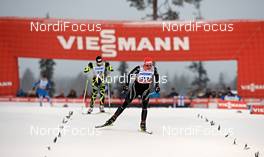 01.12.2012, Kuusamo, Finland (FIN): Doris Trachsel (SUI) arrives at the finish - FIS world cup cross-country, 5km women, Kuusamo (FIN). www.nordicfocus.com. © Felgenhauer/NordicFocus. Every downloaded picture is fee-liable.