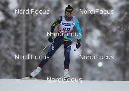 01.12.2012, Kuusamo, Finland (FIN):  Tatyana Ossipova (KAZ), Fischer, Swix, Salomon - FIS world cup cross-country, 5km women, Kuusamo (FIN). www.nordicfocus.com. © Laiho/NordicFocus. Every downloaded picture is fee-liable.