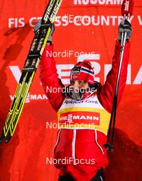 30.11.2012, Kuusamo, Finland (FIN):  Marit Bjoergen (NOR), Fischer, Swix, Rottefella - FIS world cup cross-country, individual sprint, Kuusamo (FIN). www.nordicfocus.com. © Laiho/NordicFocus. Every downloaded picture is fee-liable.