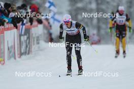 02.12.2012, Kuusamo, Finland (FIN):  Jessica Diggins (USA), Salomon, One Way - FIS world cup cross-country, pursuit women, Kuusamo (FIN). www.nordicfocus.com. © Laiho/NordicFocus. Every downloaded picture is fee-liable.