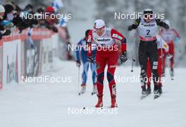 02.12.2012, Kuusamo, Finland (FIN): Heidi Weng (NOR), Madshus, Swix, Alpina, Rottefella  - FIS world cup cross-country, pursuit women, Kuusamo (FIN). www.nordicfocus.com. © Laiho/NordicFocus. Every downloaded picture is fee-liable.