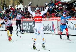 15.12.2012, Canmore, Canada (CAN):  Emil Joensson (SWE), Fischer, Swix, Salomon, Craft - FIS world cup cross-country, individual sprint, Canmore (CAN). www.nordicfocus.com. © Roycroft/NordicFocus. Every downloaded picture is fee-liable.