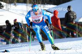 15.12.2012, Canmore, Canada (CAN): David Hofer (ITA), Fischer, Rottefella  - FIS world cup cross-country, individual sprint, Canmore (CAN). www.nordicfocus.com. © Roycroft/NordicFocus. Every downloaded picture is fee-liable.