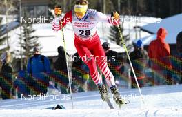 15.12.2012, Canmore, Canada (CAN):  Bernhard Tritscher (AUT), Fischer, One Way, Rottefella, Loeffler - FIS world cup cross-country, individual sprint, Canmore (CAN). www.nordicfocus.com. © Roycroft/NordicFocus. Every downloaded picture is fee-liable.