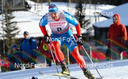15.12.2012, Canmore, Canada (CAN):  Alexey Petukhov (RUS), Fischer, Swix, Rottefella, Adidas - FIS world cup cross-country, individual sprint, Canmore (CAN). www.nordicfocus.com. © Roycroft/NordicFocus. Every downloaded picture is fee-liable.