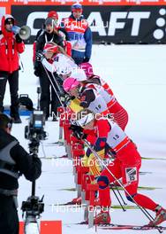 15.12.2012, Canmore, Canada (CAN):  skiers at the start positions - FIS world cup cross-country, individual sprint, Canmore (CAN). www.nordicfocus.com. © Roycroft/NordicFocus. Every downloaded picture is fee-liable.