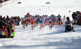 13.12.2012, Canmore, Canada (CAN):  men´s mass start - FIS world cup cross-country, mass men, Canmore (CAN). www.nordicfocus.com. © Roycroft/NordicFocus. Every downloaded picture is fee-liable.