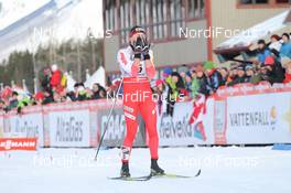 13.12.2012, Canmore, Canada (CAN): Justyna Kowalczyk (POL), Fischer, Rottefella, Swix  - FIS world cup cross-country, mass women, Canmore (CAN). www.nordicfocus.com. © Roycroft/NordicFocus. Every downloaded picture is fee-liable.