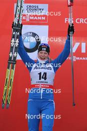 13.12.2012, Canmore, Canada (CAN): Anne Kylloenen (FIN) Fischer, Swix - FIS world cup cross-country, mass women, Canmore (CAN). www.nordicfocus.com. © Roycroft/NordicFocus. Every downloaded picture is fee-liable.