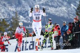 13.12.2012, Canmore, Canada (CAN): Maria Graefnings (SWE) Fischer, Rottefella, Alpina, Swix, Craft - FIS world cup cross-country, mass women, Canmore (CAN). www.nordicfocus.com. © Roycroft/NordicFocus. Every downloaded picture is fee-liable.