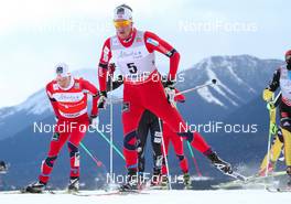 16.12.2012, Canmore, Canada (CAN):  Chris Andre Jespersen (NOR), Rossignol, Start, Rottefella, Skigo - FIS world cup cross-country, skiathlon men, Canmore (CAN). www.nordicfocus.com. © Roycroft/NordicFocus. Every downloaded picture is fee-liable.