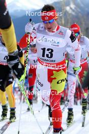 16.12.2012, Canmore, Canada (CAN): Ivan Babikov (CAN), Salomon, One Way - FIS world cup cross-country, skiathlon men, Canmore (CAN). www.nordicfocus.com. © Roycroft/NordicFocus. Every downloaded picture is fee-liable.