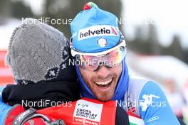 16.12.2012, Canmore, Canada (CAN): Roland Clara (ITA), Fischer, Swix, Rottefella - FIS world cup cross-country, skiathlon men, Canmore (CAN). www.nordicfocus.com. © Roycroft/NordicFocus. Every downloaded picture is fee-liable.