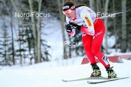 16.12.2012, Canmore, Canada (CAN): Justyna Kowalczyk (POL), Fischer, Swix, Rottefella  - FIS world cup cross-country, skiathlon women, Canmore (CAN). www.nordicfocus.com. © Roycroft/NordicFocus. Every downloaded picture is fee-liable.