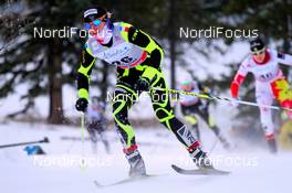 16.12.2012, Canmore, Canada (CAN):  Aurore Jean (FRA), Fischer, One Way, Salomon - FIS world cup cross-country, skiathlon women, Canmore (CAN). www.nordicfocus.com. © Roycroft/NordicFocus. Every downloaded picture is fee-liable.