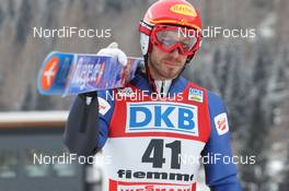 05.02.2012, Val di Fiemme, Italy (ITA): Christoph Bieler (AUT), Madshus, Rottefella, Leki - FIS world cup nordic combined, individual gundersen HS134/10km, Val di Fiemme (ITA). www.nordicfocus.com. © Manzoni/NordicFocus. Every downloaded picture is fee-liable.