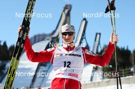 03.03.2012, Lahti, Finland (FIN): Jan Schmid (NOR), Fischer, Start, Rottefella  - FIS world cup nordic combined, individual gundersen HS130/10km, Lahti (FIN). www.nordicfocus.com. Â© Laiho/NordicFocus. Every downloaded picture is fee-liable.