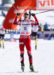 03.03.2012, Lahti, Finland (FIN):  Jan Schmid (NOR), Fischer, Start, Rottefella - FIS world cup nordic combined, individual gundersen HS130/10km, Lahti (FIN). www.nordicfocus.com. Â© Laiho/NordicFocus. Every downloaded picture is fee-liable.
