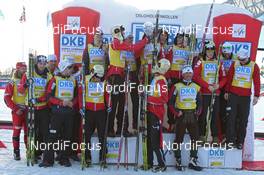 10.03.2012, Oslo, Norway (NOR): Team Overall World Cup Team Norway - FIS world cup nordic combined, individual gundersen HS134/10km, Oslo (NOR). www.nordicfocus.com. © Hemmersbach/NordicFocus. Every downloaded picture is fee-liable.