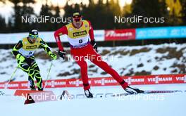 24.11.2012, Lillehammer, Norway (NOR): Magnus Moan (NOR), Madshus, Rottefella, Swix  - FIS world cup nordic combined, individual gundersen HS106/10km, Lillehammer (NOR). www.nordicfocus.com. © Laiho/NordicFocus. Every downloaded picture is fee-liable.