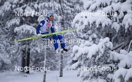02.12.2012, Kuusamo, Finland (FIN):  Bernhard Gruber (AUT), Fischer, Rottefella, Loeffler - FIS world cup nordic combined, team sprint HS142/2x7.5km, Kuusamo (FIN). www.nordicfocus.com. © Laiho/NordicFocus. Every downloaded picture is fee-liable.