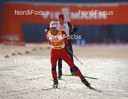 02.12.2012, Kuusamo, Finland (FIN): Mikko Kokkslien (NOR) - FIS world cup nordic combined, team sprint HS142/2x7.5km, Kuusamo (FIN). www.nordicfocus.com. © Felgenhauer/NordicFocus. Every downloaded picture is fee-liable.