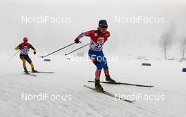 16.12.2012, Ramsau, Austria (AUT):  Ivan Panin (RUS), Fischer, Skigo, Rottefella, Adidas - FIS world cup nordic combined, individual gundersen HS98/10km, Ramsau (AUT). www.nordicfocus.com. © Laiho/NordicFocus. Every downloaded picture is fee-liable.